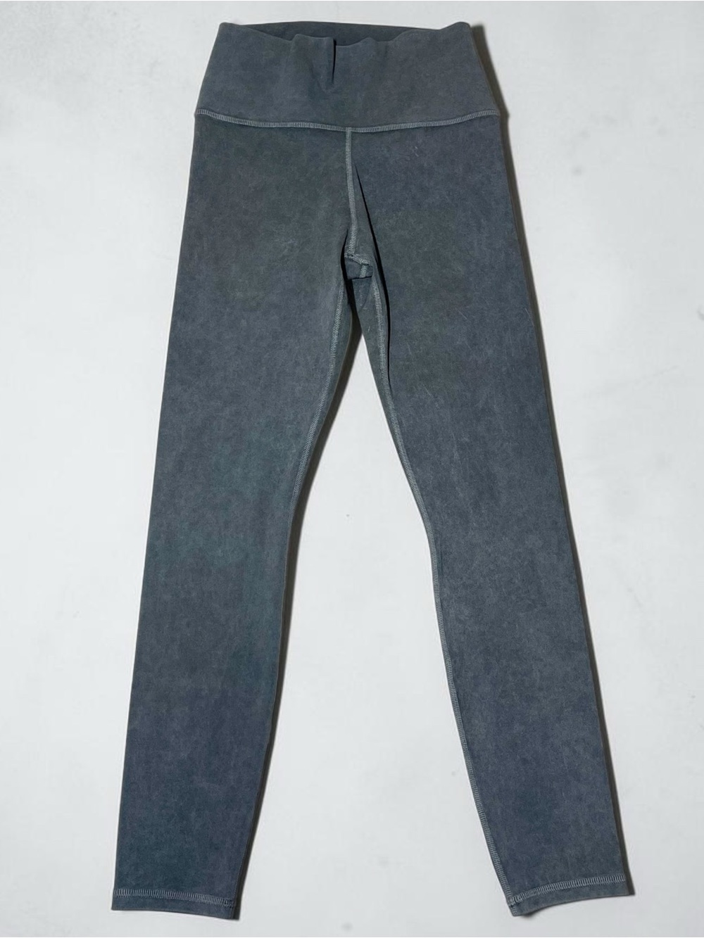 Vuori Women's Leggings S Acid Wash Gray High Rise